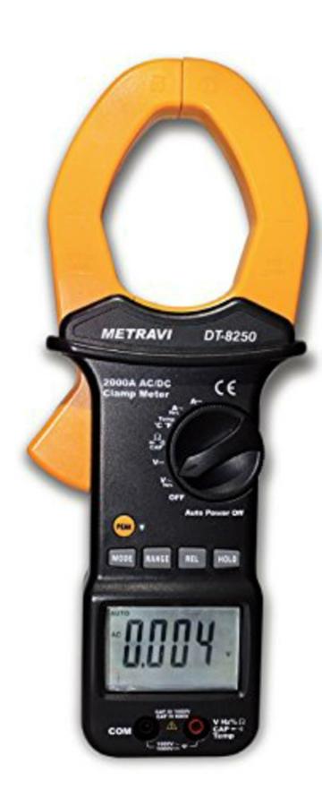 Metravi Big Jaw AC or DC Clamp Meter