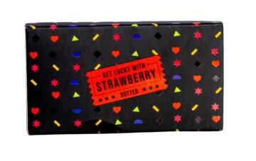 Wildex Condoms | Dotted Ultra Thin Strawberry Flavored Condoms With Disposal Pouches - 3Pcs