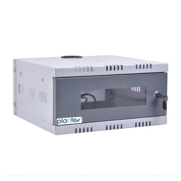 Plantex Rust-proofing Metal 1U CCTV, DVR or NVR Cabinet Box with Lock and Power Socket
