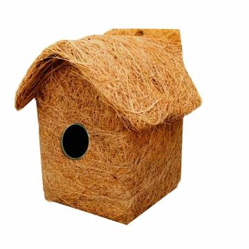 Liveonce Hang Nest Bird House Purely Handmade With Easy Hanging 12X12X20 cm