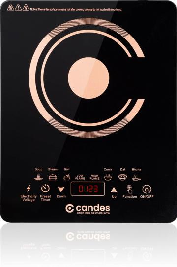 Candes Black ICT-2200-TP Induction Cooktop