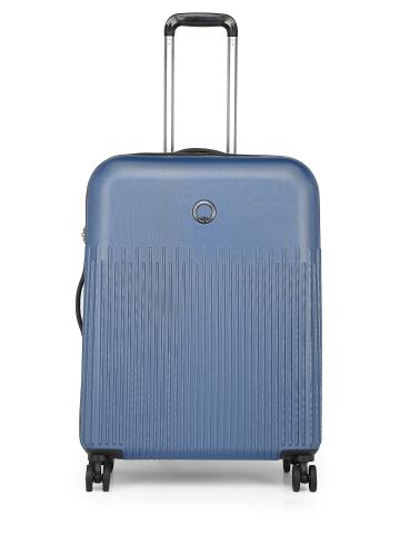 Delsey Lima Blue Expandable Checkin Suitcase 66 cm