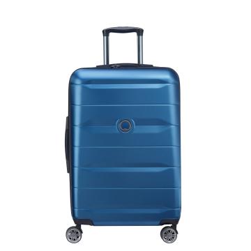 Delsey Polycarbonate 77 cms Light Blue Hardsided Check-in Luggage (Comete)