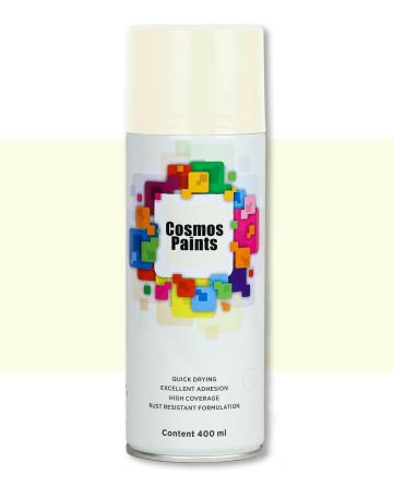 Cosmos Paints Spray Paint in 384 Jetta White/Ivory 400ml