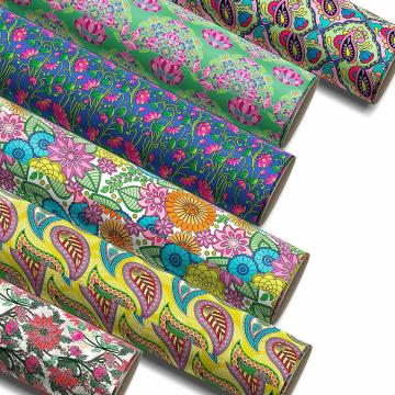 Ambiyaa Assorted 2 Paper Glossy Gift Wrapping Paper Sheets (Pack of 6)