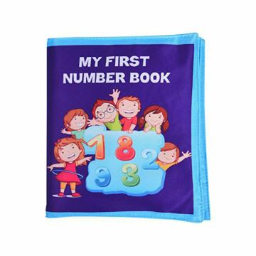 My First Number Cloth Book - English