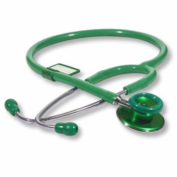 RCSP Aluminium Stethoscope For Doctors And Profeional Medical Student Micro Al (Green)