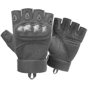 Xfinity Black Nylon Fitness Military Gym Gloves Free Size (Pack of 2)
