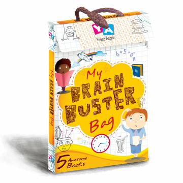 Activity Books for Kids - My Brain Buster Bag - Pack (Set Of 5 Books)