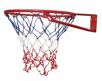 JJ JONEX Heavy Basketball Ring with Cotton Net & Screw, Size 7,Multicolour