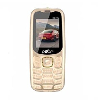 MTR PEAR Royal(Gold) Phone with 1.77 INCH Display,1100 MAH Battery,Contains Many Indian Language,Vibration