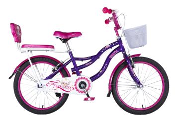 Vaux Princess 20T Bicycle for Girls (Purple)