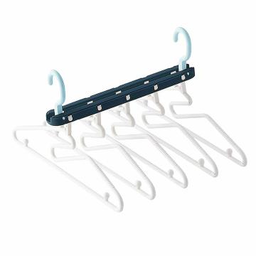 Kunya 5 in 1 Hangers for Wardrobe Multipurpose Cloth Hanger Magic Shirt Hanger for Clothes Hanging Space Saving Cloth Organizer for Wardrobe Foldable Hangers for Cloth