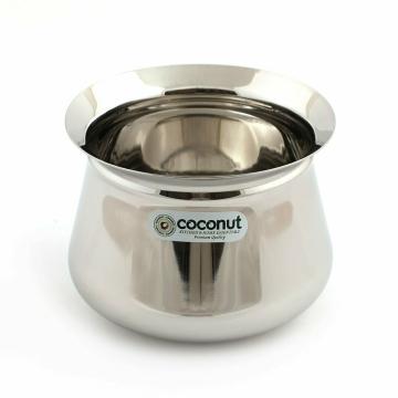 Coconut Temple Stainless Steel Handi 2.5 L