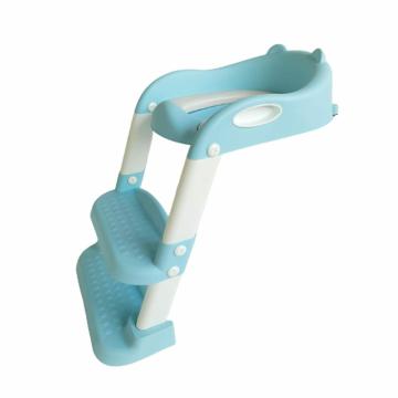 SYGA Toilet Potty Trainer Seat With Step And Ladder Chair Kit Potty Seat (2 Floor, LightBlue)