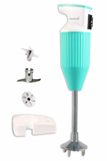 OURASI RBG-1022 200 W Hand Blenders with Multifunctional Blade, Green