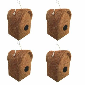 Liveonce 4 Pure Nest Bird House Purely Handmade With Easy Hanging Rings