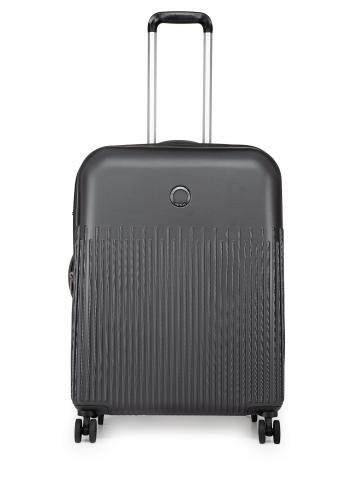 Delsey Lima Black Expandable Cabin Suitcase 66 cm