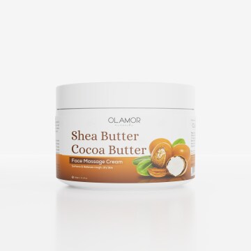 OLAMOR Shea Butter Cocoa Butter Face Massage Cream