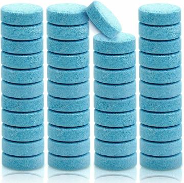 Tidonux Car Windshield Glass Cleaner Car Wiper Detergent Tablets Car Accessories Washer Car Interior Accessory Solid Car Effervescent Tablets for Car Window Pack of 50nos