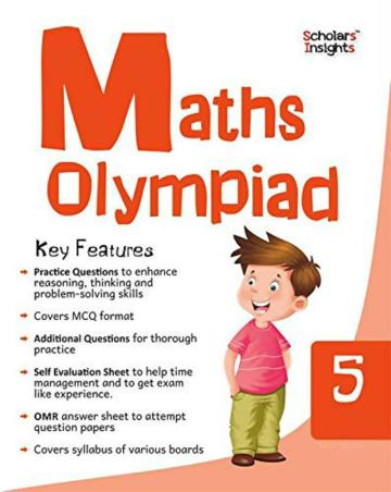 Scholars Insights Maths Olympiad Class 5 Books Paperback 132 Pages