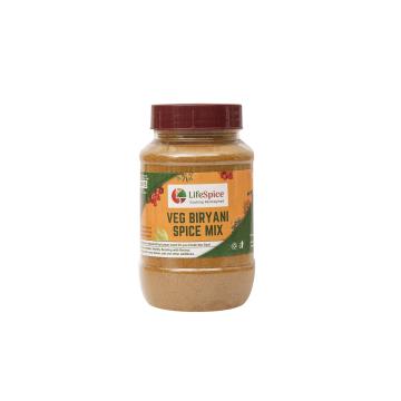 Lifespice Veg Biryani Spice Mix -150g Jar | Easy-to-cook Authentic Vegetable Biriyani in 15 minutes