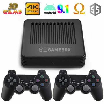 DKD G11 retro Game 4k HD video game console 10000+ Retro 3D Games 64Gb TV system classic game console for PSP & Nintendo games (new version Wi-Fi model)