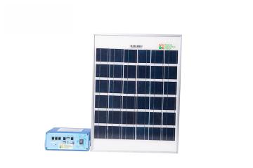 Solar Universe dc Solar Home Lighting System With 3X 6v-dc Outputs Inbuilt Battery