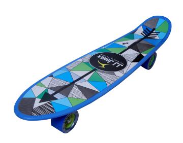 JJ JONEX Arrow Fiber Skateboard Meduim (Age 5-15 Year) (MYC) (Blue)