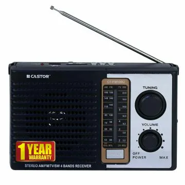 Castor iBell CTFM100U Portable FM Radio with Dynamic Speaker