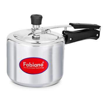 Fabiano FAB-PCEI-03 Inner Lid Aluminum Pressure Cooker 3 Liters ISI Marked