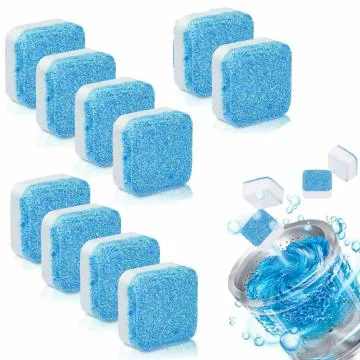 Mexonic Washing Machine Deep Cleaner Tablet For Washing Machines Front & Top Load Machine Descaling Powder Tablet For Tub Cleaning & Drum Stain Remover of Washing Machine Descaler Powder (Pack of 12)