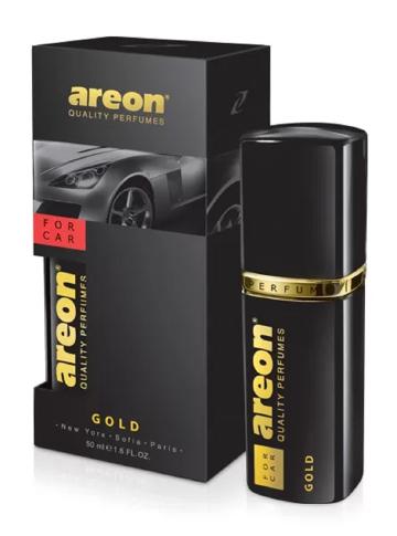 Areon Gold Spray Perfume Car Air Freshener (50ML)