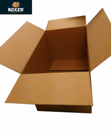 Boxzie 5 Ply 30 X 17 X 21 inch- LXBXH {Pack of 5 Boxes} Corrugated Cardboard Storage boxes