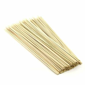 PINDIA 6 Inches (Set of 100pc) Bamboo BBQ party sticks / kabab Skewer, BBQ Toothpicks(JIO-DC1700550)