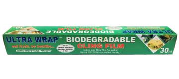 ULTRA WRAP 30 Meter Biodegradable Cling Film (Pack of 1)