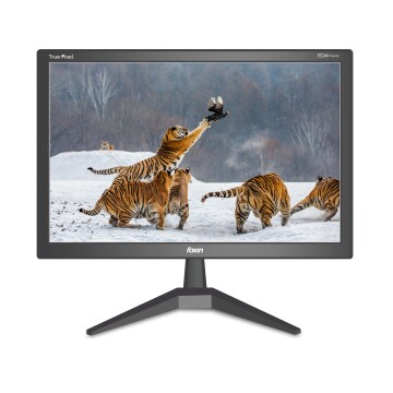 Foxin FM 2100 Glaze 54.6 cm (21.3 Inch) Black HD Computer Monitor. ( 1 Year Warranty)