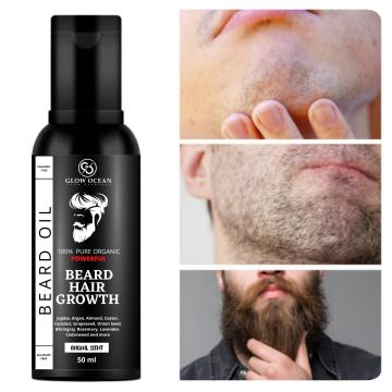 10 X Extra Powerful GlowOcean Beard Hair Growth oil- 50 ML