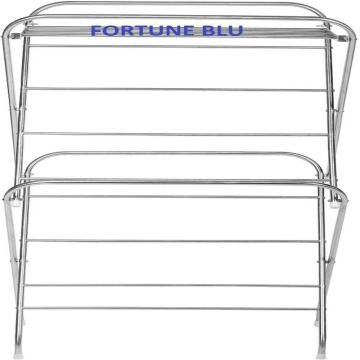 Fortune Blu Steel Steel Floor Cloth Dryer Stand Fb-Clothstand 12 Rod