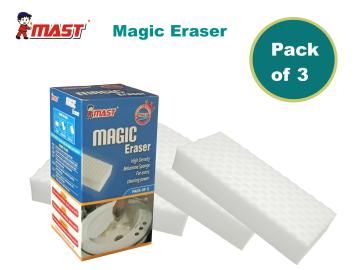Mast Magic Eraser Melamine sponge for Stain Removal (Pack of 3)