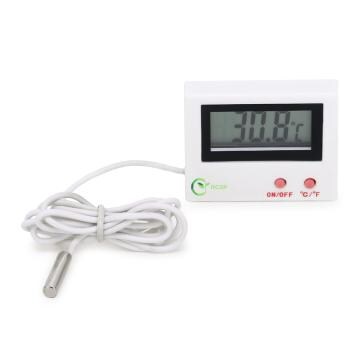 RCSP Plastic Digital Refrigerator Waterproof Portable Thermometer With Large LCD Display For Cold Freezer And Fridge For Indoor And Outdoor
