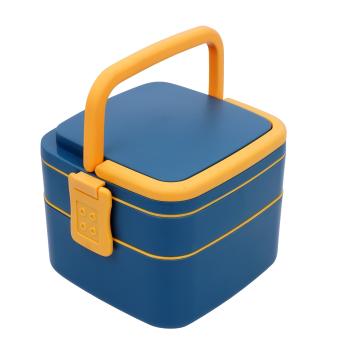 Shivalay Blue Airtight Lunch Box For Kid's & Office
