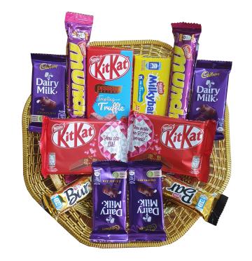 The Rich Box Nestle Kitkat and Dairy Milk Gift Combo | Gift Combo for Birthday | Chocolate Gift Hamper