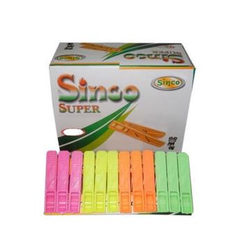 Sinco Super Multicolor Plastic Cloth Pegs Clips (Pack of 60)