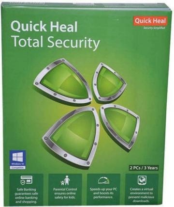 QUICK HEAL Total Security 2.0 User 3 Years Voucher