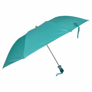 Fendo 21 inches 2 Fold Auto Open | Umbrella for Travel Premium Umbrella for Women (Sea Green)