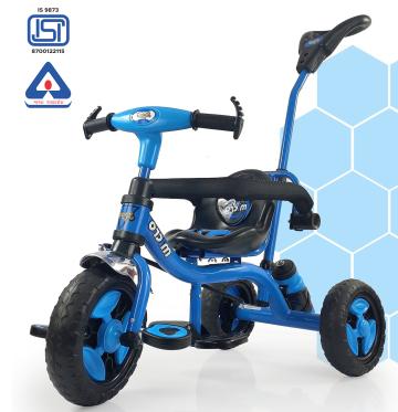 Dash Micro 2in1 Cycle for Kids, Baby Cycle, Tricycle, Kids Cycle, Tricycle for Kids for 3 Years to 5 Years with Parental Handle, Sipper and Arm Rest (Capacity 25kg, Blue)