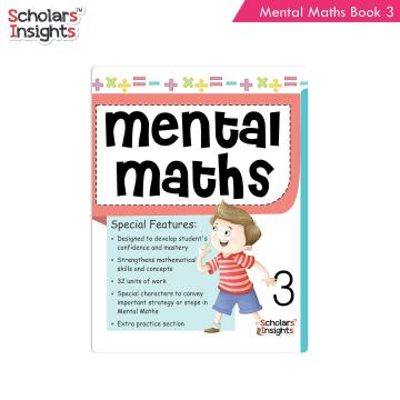 Scholars Insights Mental Maths Book 3 Book Paperback 144 Pages
