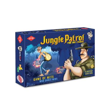 KAADOO Jungle Patrol Strategy Board Game for Kids, Teens, Family & Adults (8+ Yrs)