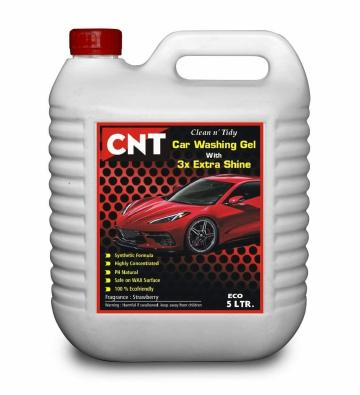 CNT Eco 3X Extra Shine Synthetic Foam Wash Car Shampoo STRAWBERRY Scented 5 Ltr ( Eco )